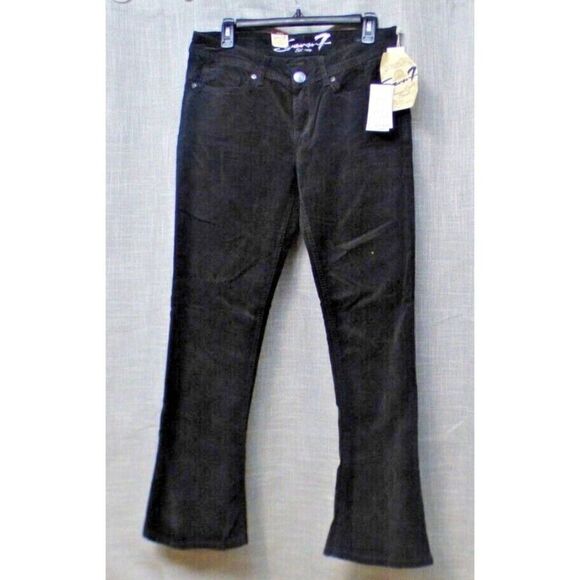 Seven7 Women’s Petite Rocker Skinny Bootcut Curduroy Pants, 12P,  Army Green? - Picture 2 of 10